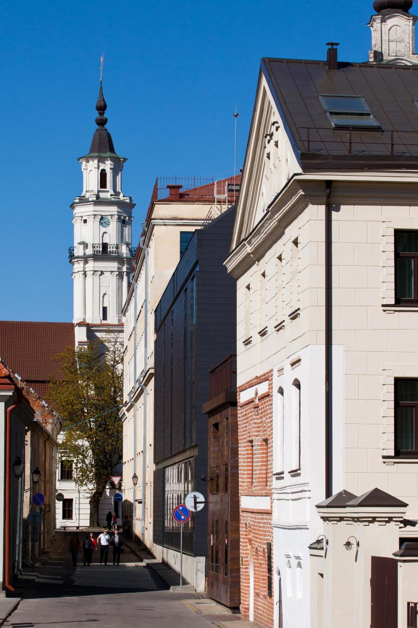 Daugirdas Old City Hotel Kaunas Bagian luar foto